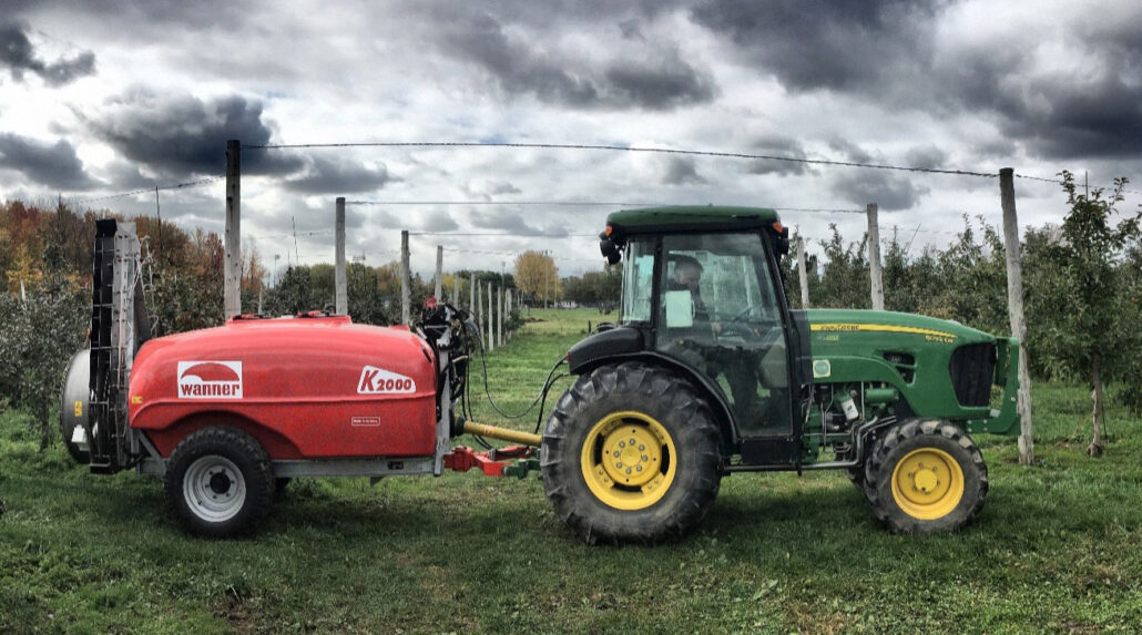 Pulverisateur distribution air optimisée